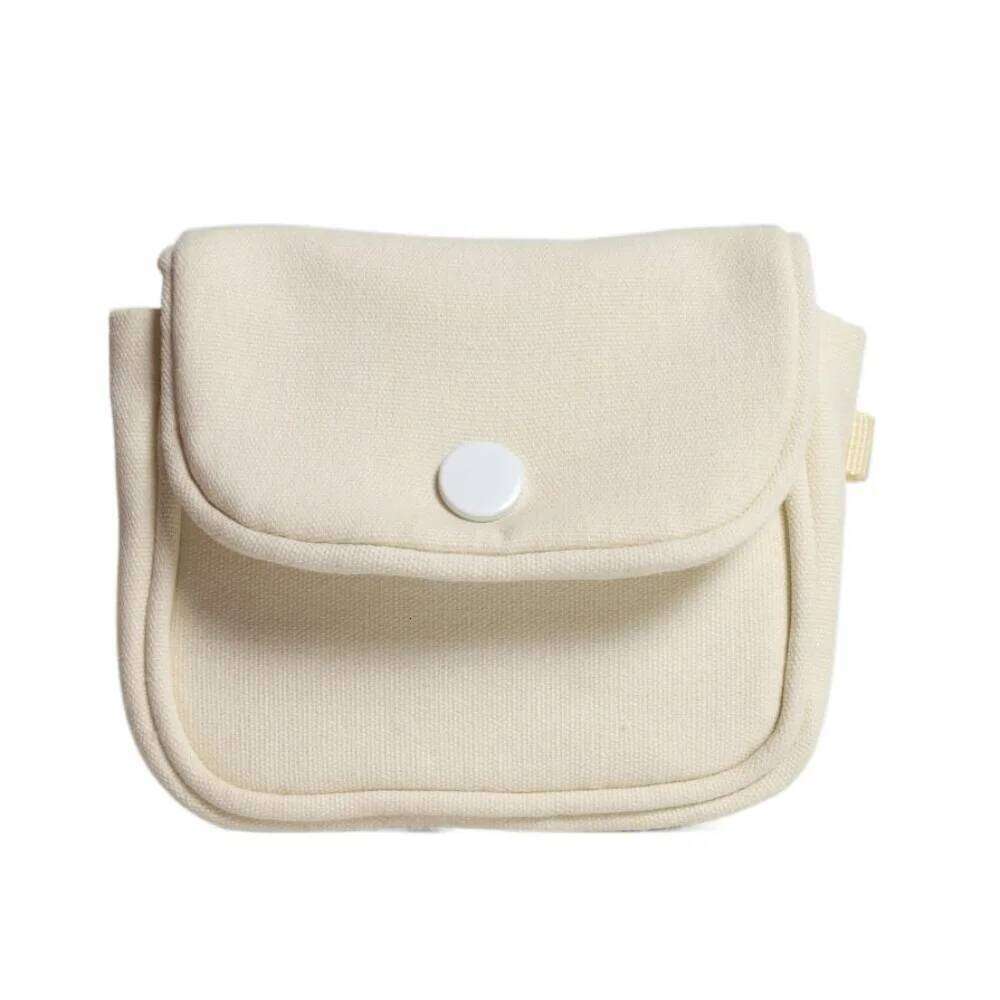Canvas Mini Coin Purse Organizer Key Case Student Simplicity Wallet Lightweight Headphone Bag Portable Card Holder C260304