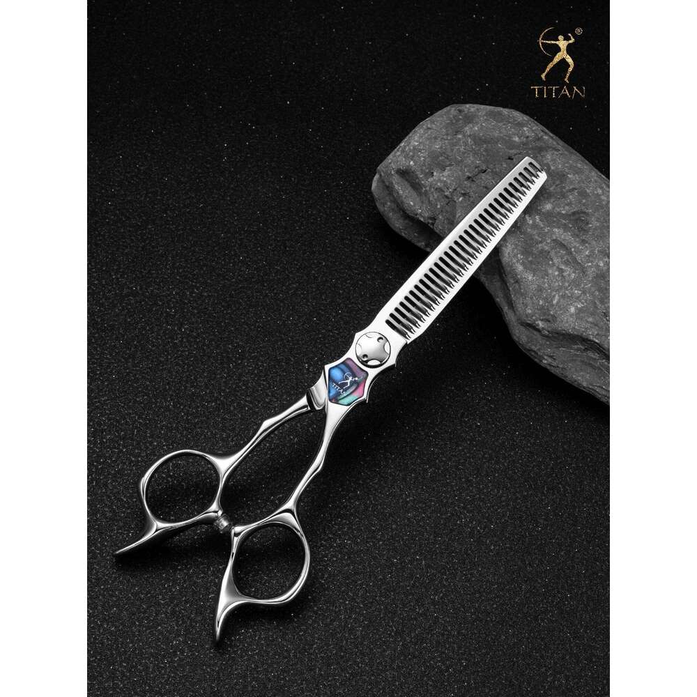 Titan CNC Skill 5.5,6.0inch Hairdress Professional Barber Tools Salon Cutting Thinning Hair Scissors H260303
