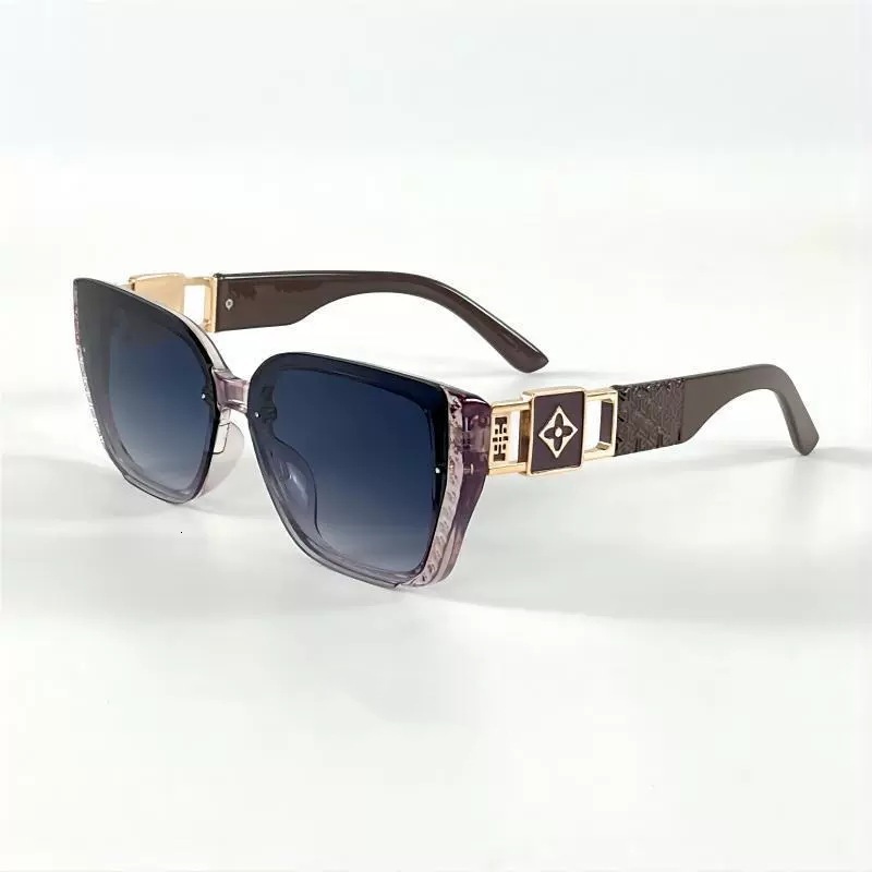 New Fashion Large Frame Outdoor Sports Sunglasses Fashion Simple Sunshade Sunglasses High End Personalized Trendy Brand Designer Sunglasses Wholesale