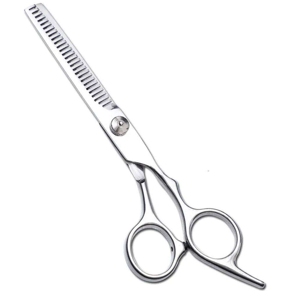 1Set Hairdressing Scissors Stainless Steel 6-Inch Teeth Straight Cut Comb Clips Storage Bag Hair Styling Tools Barber H260303