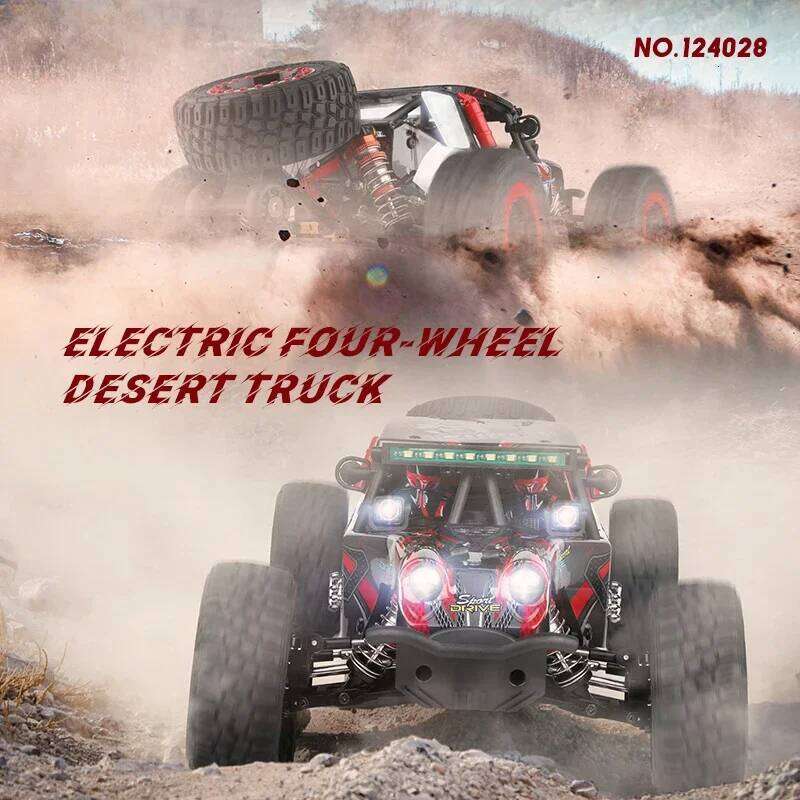 WLtoys 1/12 Brushless Crawler 124028 4WD RC 60KM/H Electric High Speed Remote Control Off-road Car Model Toys for Adults Z260303