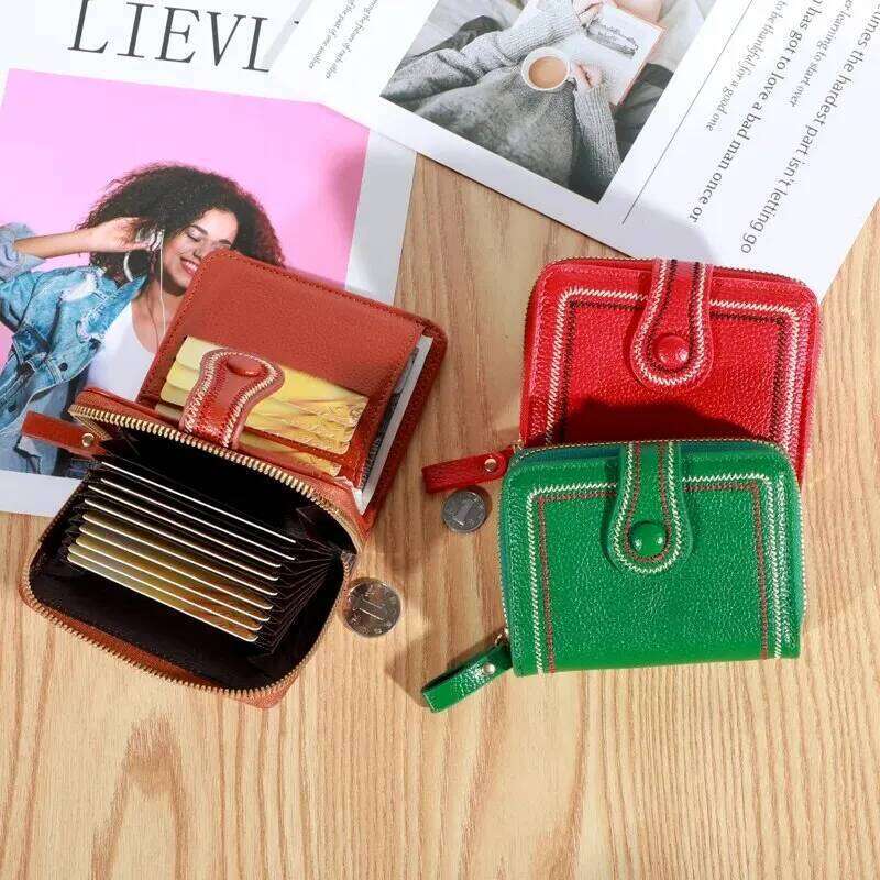 2023 Trendy Design Women's Wallet Small Shoulder Strap Card Holder Mini Bag C260304