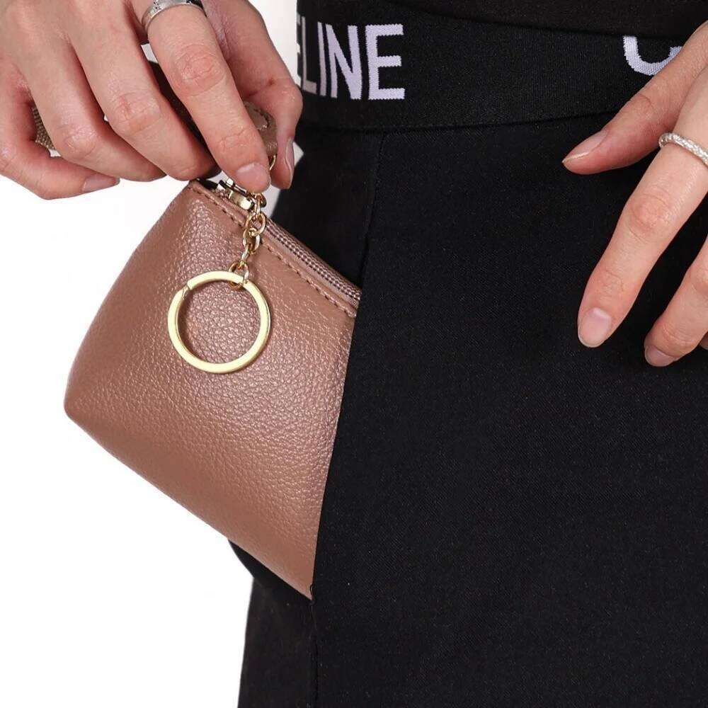 Pendent Wallet High Quality Pu Leather Bag Practical Zipper Coin Purse For Daily Use Shopping Gifts C260304