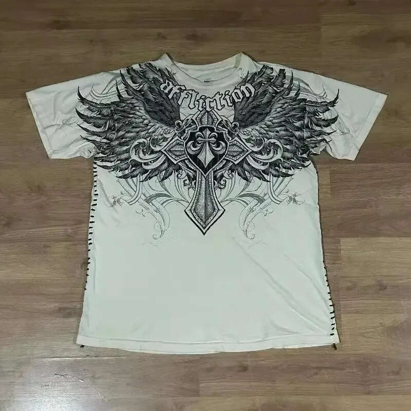Tees T Shirts 2000S Pain Style 3D Street Hip Hop Couple 3DT Shirt Gothic Skull Cross Print Fashion Knight Men's Clothing - view 7