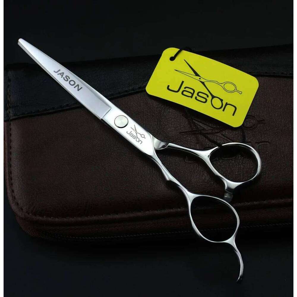 345# 4Pcs Suit Left Hand Hairdressing 5.5''/6.0'' Brand Jason Japan 440C Cutting Thinning Shears Hair Scissors H260303