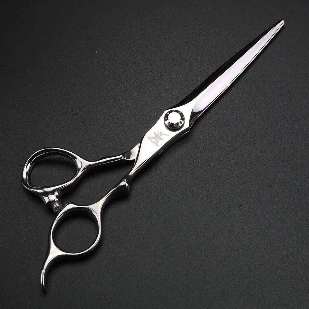 XUANFENG Silver Professional Hair 6.5 "440C Steel Cutting Scissors and thinning Scissors, Suitable for Barber H260303