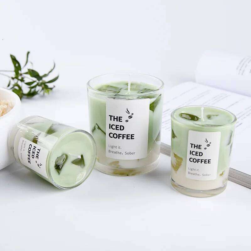 Jelly Wax Coffee Cup Aromatherapy Bedroom Smoke Free Candles Romantic Atmosphere Fragrance W260304