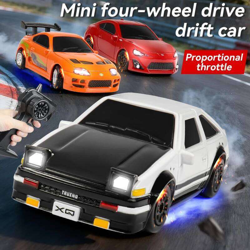 XQ 1:64 Mini RC Drift 4WD Remote Control racing Car , High-performance 3 Styles Stunt Drift, Perfect for Kids Z260303