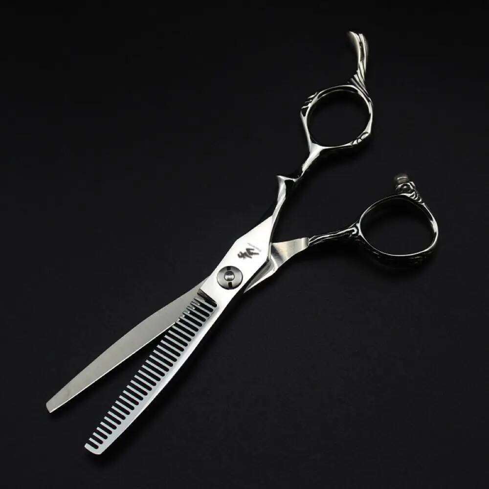 Freelander Barber 6 inch Professional Hairdressing With Japan Sink Screw Hair Cutting Thinning Scissors H260303