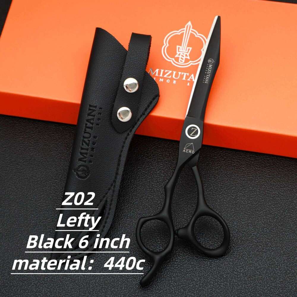 professional 6.0inch left handed cutting shears barber hairdressing scissors H260303