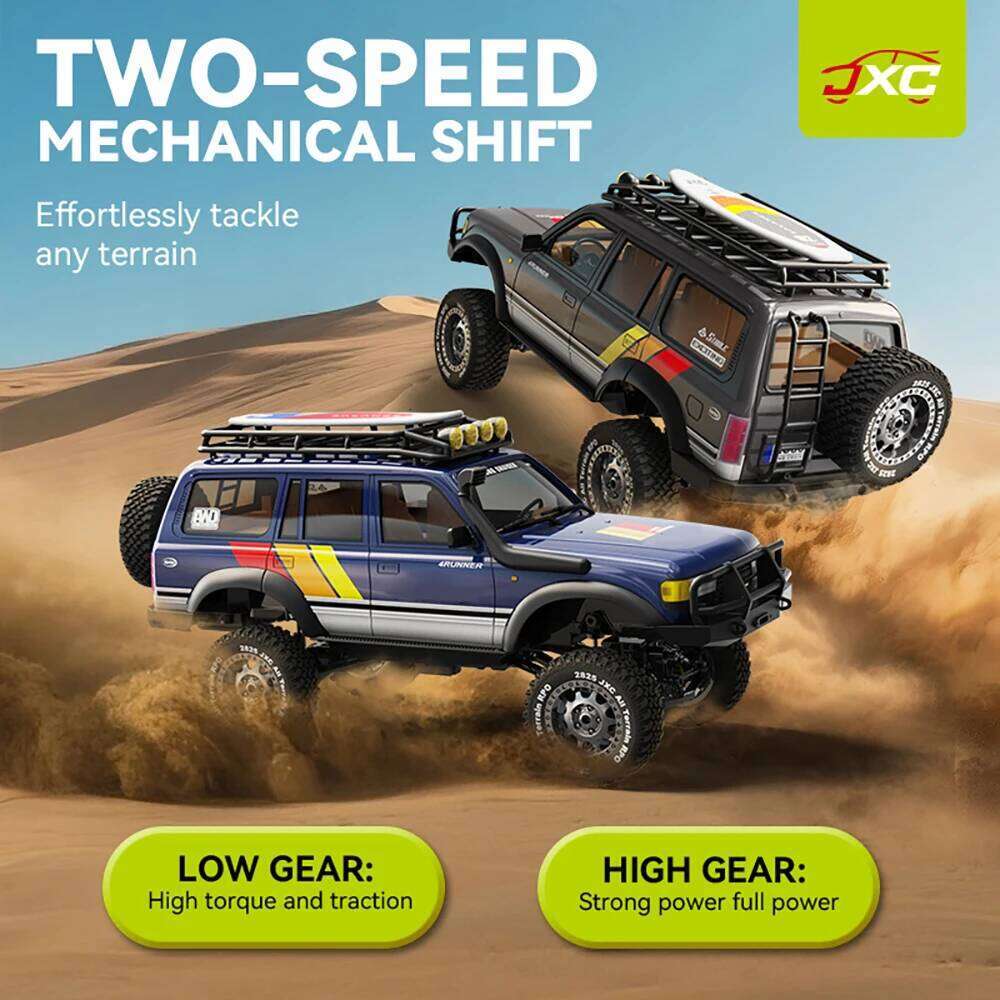 JXC 1/12 LC80 Simulation Land Cruiser 2.4GHz RTR RC Electric Remote Control Model Car Rock Crawler Adult Children's Toys Z260303