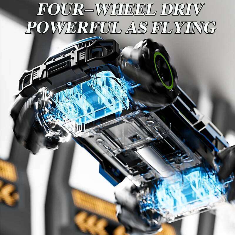 Y3 4WD Alloy Off-Road RC with Lights Drift Gesture Remote Control Toy Car for Kid Boy Christmas Gift Indoor Outdoor Z260303