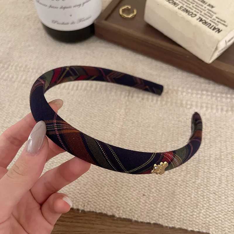 1 Autumn and winter college-style hair band for women fashionable and versatile high head band for pressing hair H260304 - view 7