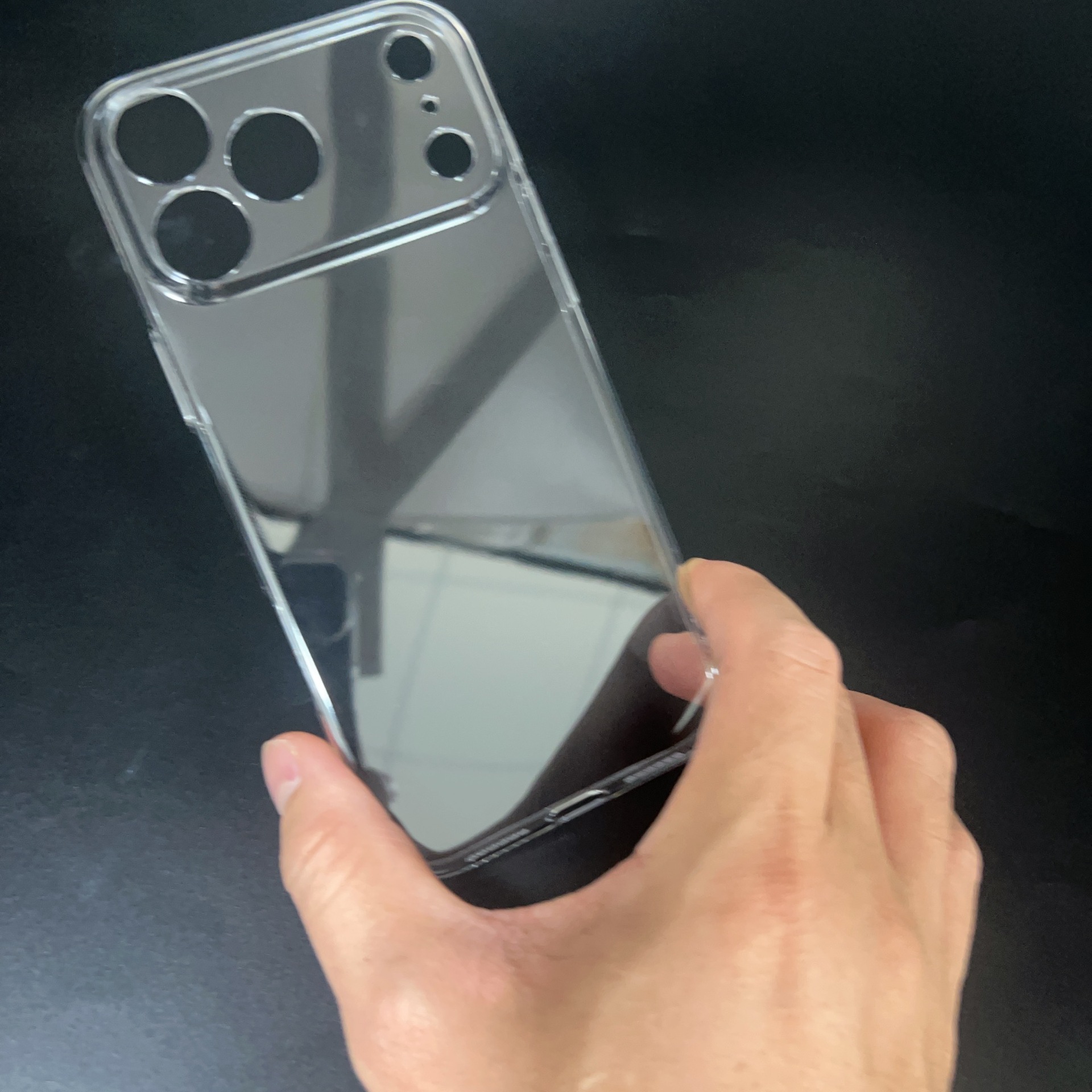 1.2MM Clear Hard Phone Case Anti-Yellow Crystal Transparent Cover For Apple iPhone 17 16 15 14 13 PRO