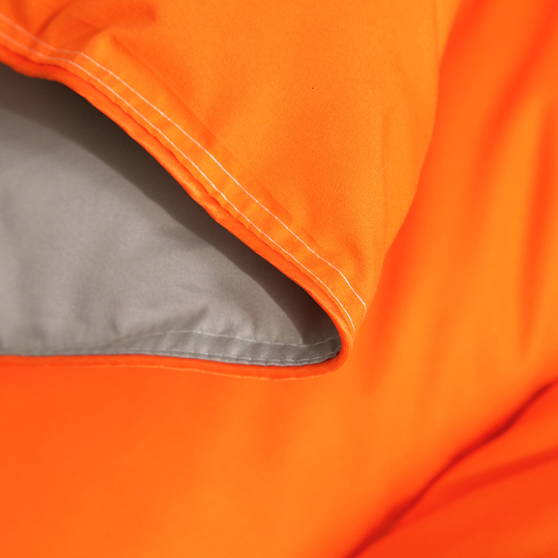 Warm Spring/Autumn Quilt with Down-Like Fiber, Anti-Pilling, Solid Color Two-Tone Antibacterial Quilt