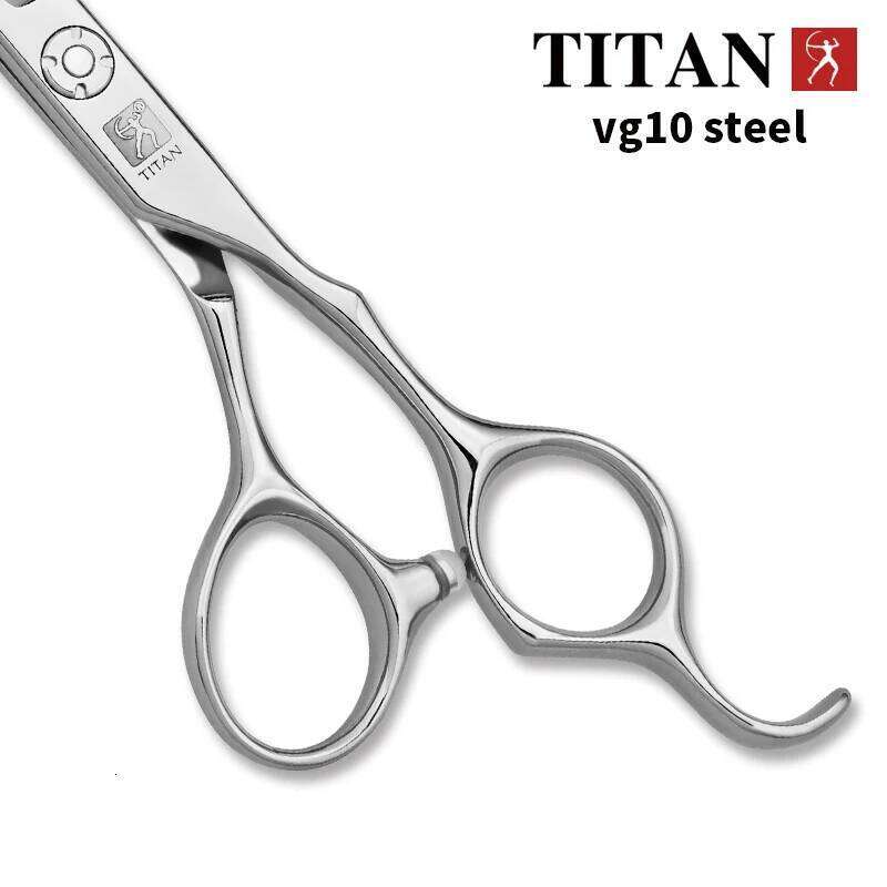 TITAN hair scissors Cutting hairdressing shears barber tool vg10 steel, hand made sharp shear H260303