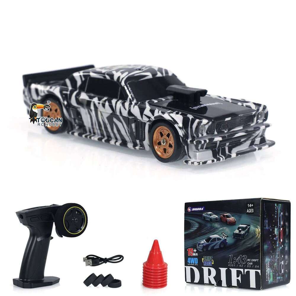 1/43 2.4g Radio Control Drift 4WD RC Mini Race Car Toys High-Speed Motor Vehicle Model for Boys Gifts TH23884 Z260303
