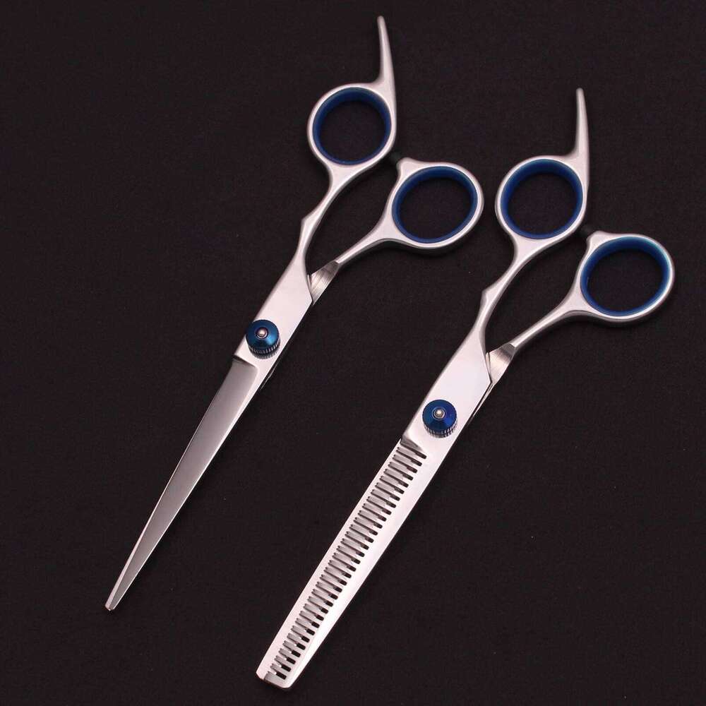 6.5'' Professional Hair Scissors Set Comb Razor Thinning Cutting Shears Hairdressing Salon Barber Home Japan Steel Dropshipping H260303