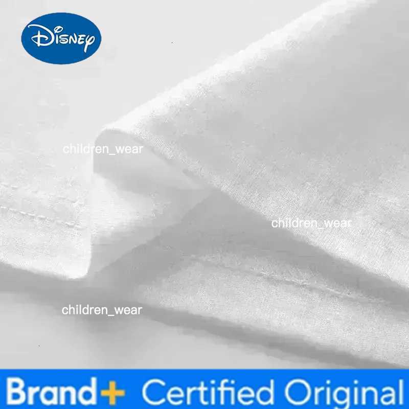 Disney 2026 Summer Mickey Minnie Mom Mama Casual Womens Cotton Girls Tees Trendy Oversized 100 Pure Cotton Printed T-shirt H260304