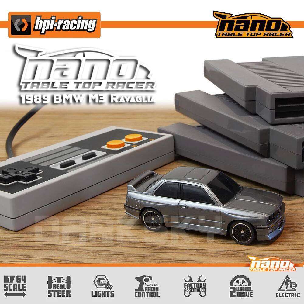 New HPI 1:64 NANO-TTR 160990 160991 1/64 Mirco RC Remote Control Model On-road Car Desktop Adult Children's Toys Z260303