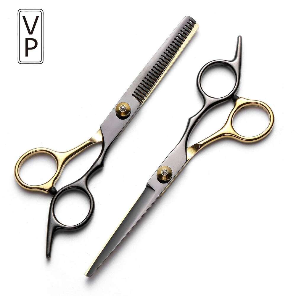 VP 6.0 Hairdressing Barber Thinning Shears Professional Hair Cutting Tools For Hairdresser & Dog Grooming Scissors H260303
