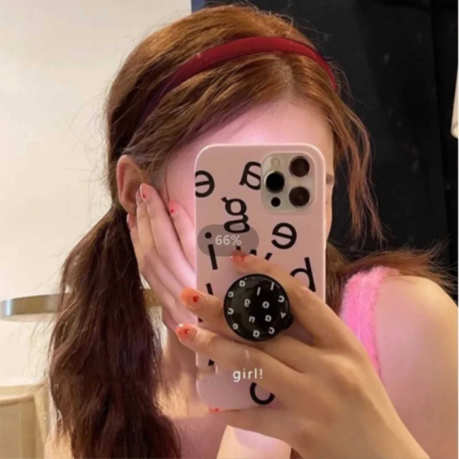 2Pcs Retro Red Black Headband For Woman Fashion Temperament Hair Hoop Wash Face Hair Band Female Party Hair Accessories Gifts H260304 - view 5