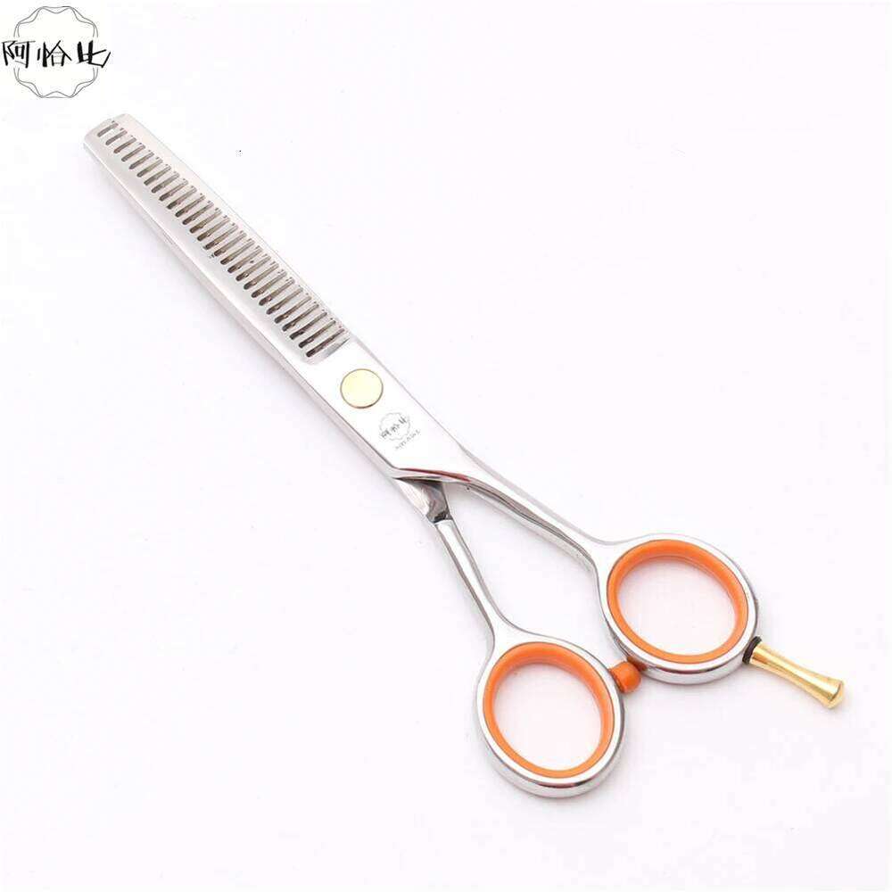 Professional Hair 4'' 5'' 5.5'' AQIABI Japan 440C Hairdressing Barber Cutting Shears Thinning Scissors A1017 H260303