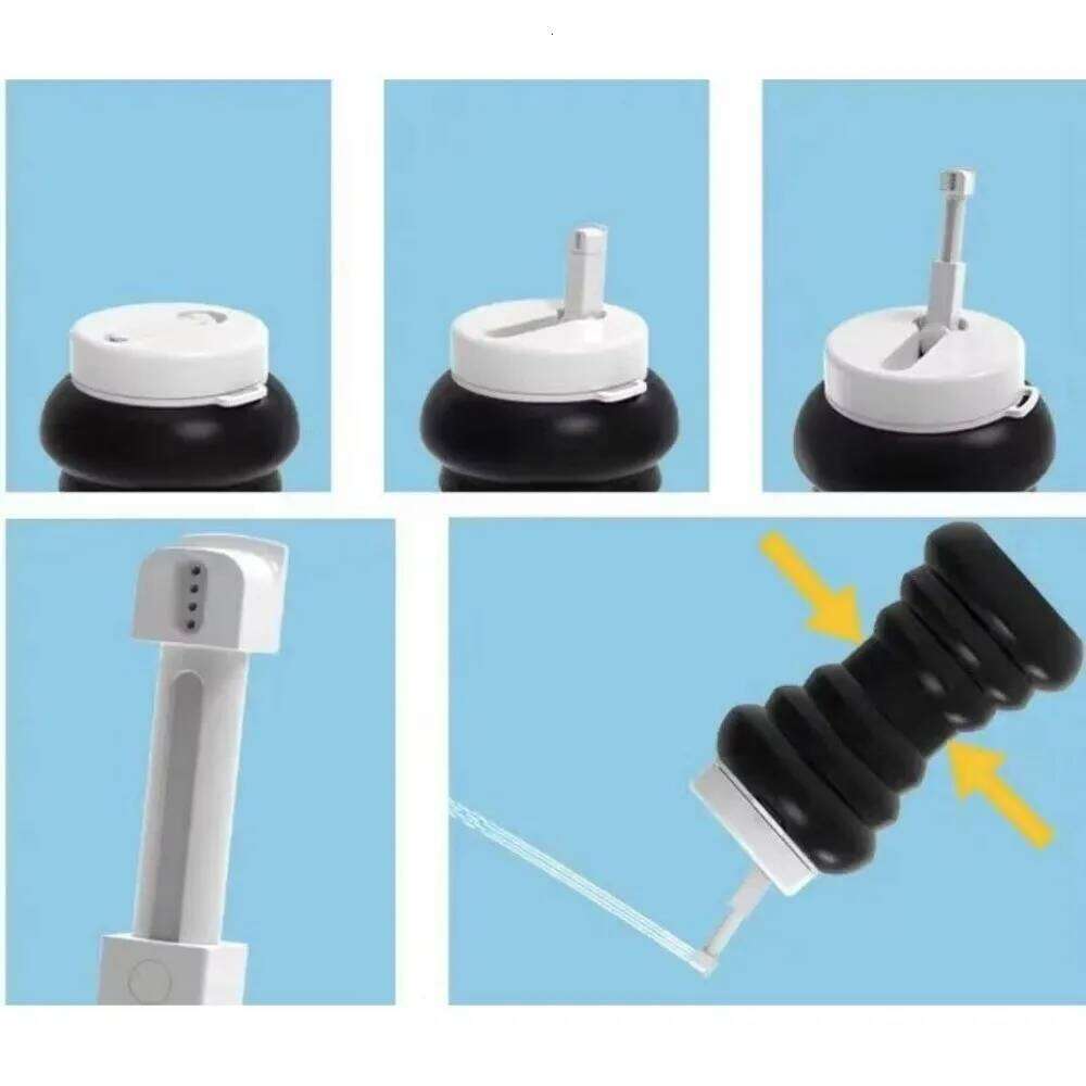 600ml Large Capacity Bidet Spray Portable Reusable Foldable Female Washer Irrigator Press-flush Collapsible S260303