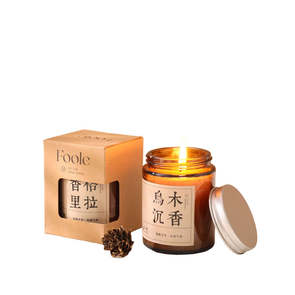 Home High-end Indoor Long-lasting Gift Box Bedroom Fragrance Ornament Aromatherapy Candle Cup W260304