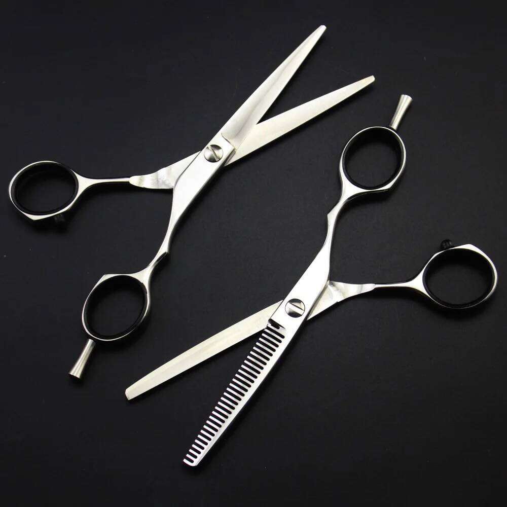 Professional Hairdressing 5.5" 6" Stainless Barber Hair Cutting Scissors Thinning Shears Dropshipping H260303