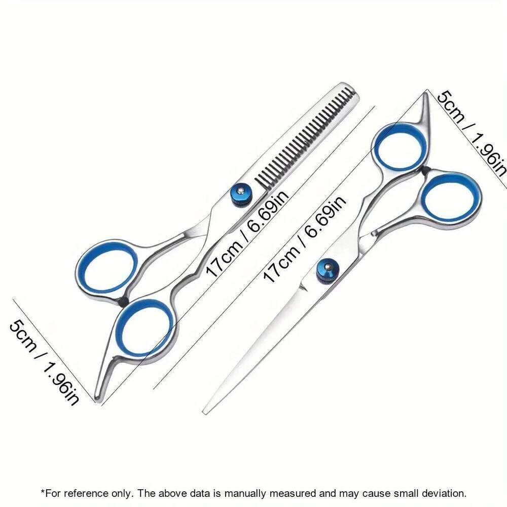 Professional Hair 2026 Cutting Scissors Set - Sharp Blade & Thinning Shear, Stainless Steel Hairdressing Tools for Salon/Barber H260303