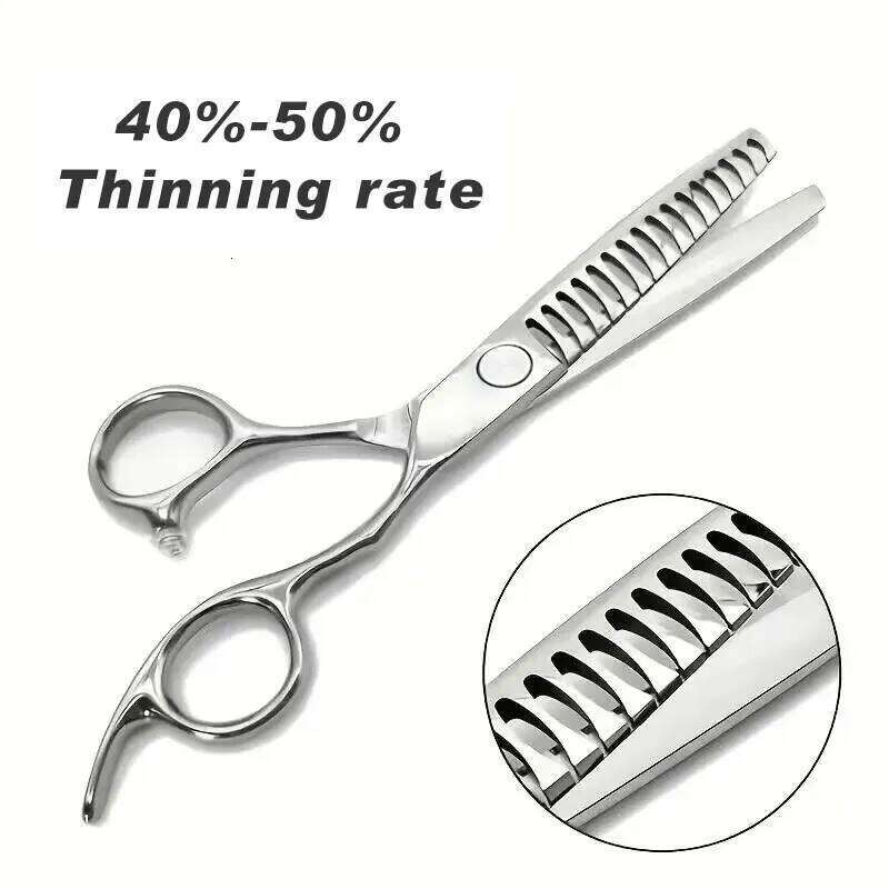 Premium Stainless Steel Cutting Scissors for Salon, Straight, Tooth, Fishbone, and Thinning Care, Hair Styling Sciss H260303