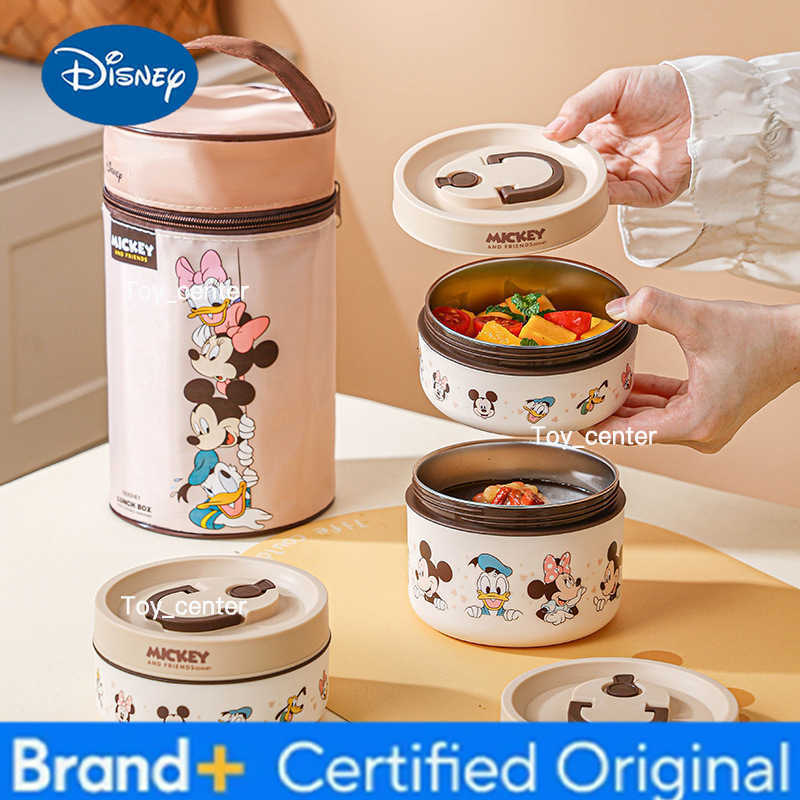 Winnie Cartoon Stainless Steel Preservation Box New Food Grade Lunch Box Household Cute ChildrenS Bento Box Peripheral Products H260304