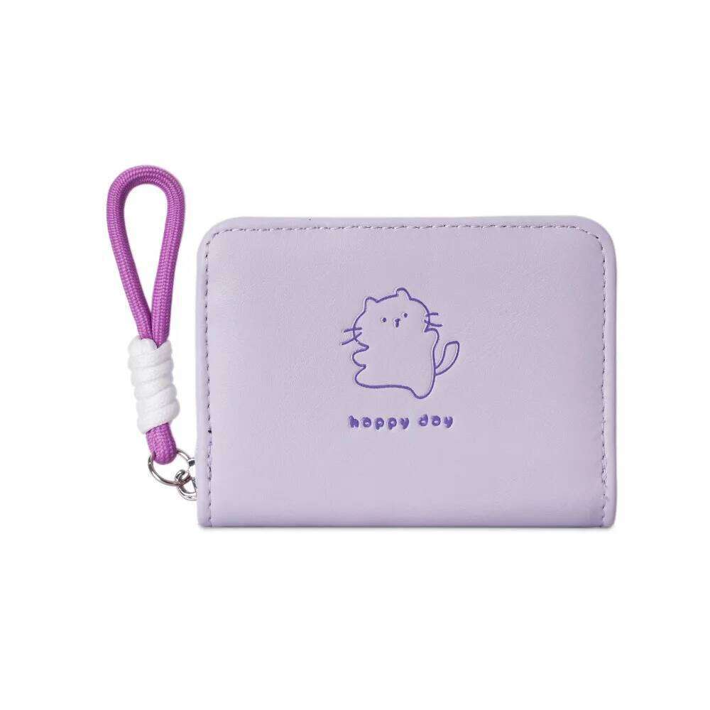 Cute Cartoon Women Wallet Bear Rabbit Cat Pu Leather Coin Purse Card Holder C260304