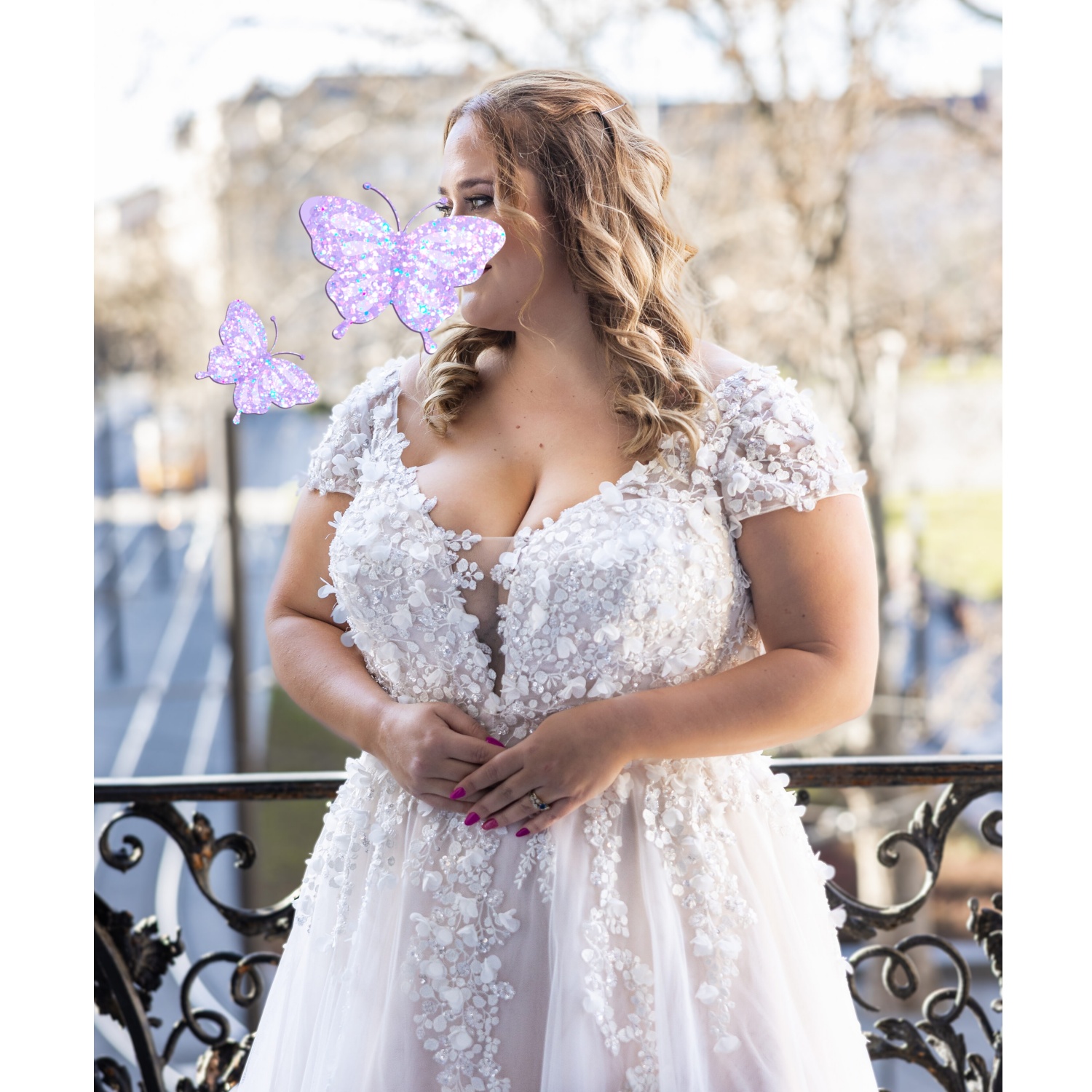 Plus Size A-Line Wedding Dresses Floral Beading Bridal Gowns vestidos de novia