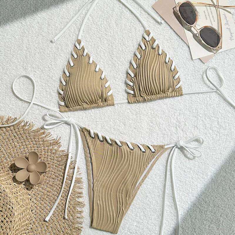 New Sexy Bikinis Pink Swimsuits Women Swimwear Push Up Female Beach Swimming Wear Bathing Suit Brazilian Bikini Set Pool Bather Y260303