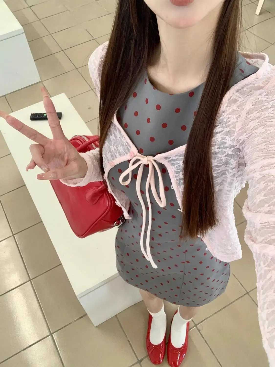 French Polka Dot Sleeveless Hip-paCK Dress for Women Summer New RETRO Temperament Slim Hot VEST Short Skirt M260304