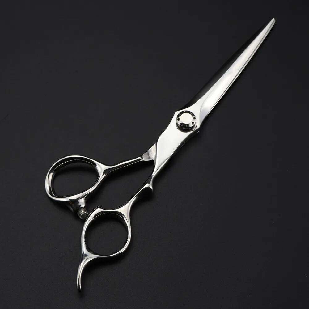 Professional Japan 440c steel 6.5 '' scissor Silver hair haircut thinning barber cutting shears hairdressing scissors H260303