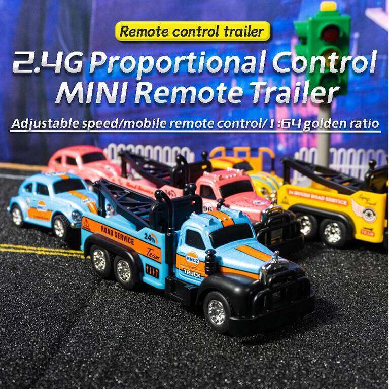 Pickup Trailer Set Alloy Children's Wholesale 1:64 Speed Mini Remote Control Car Toy Z260303
