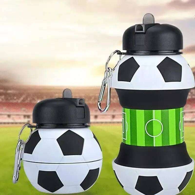 Folding Outdoor Sports Kettle Household Silicone Creative Portable Anti Fall Leak Proof Children's Water Cup S260303