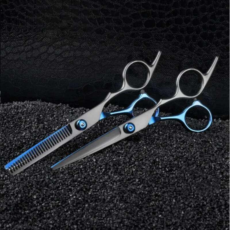 1/2PC Professional Scissors Home Hair Cutting Barber Salon Thinning Shear Stainless Steel Hairdressing Black Golden H260303