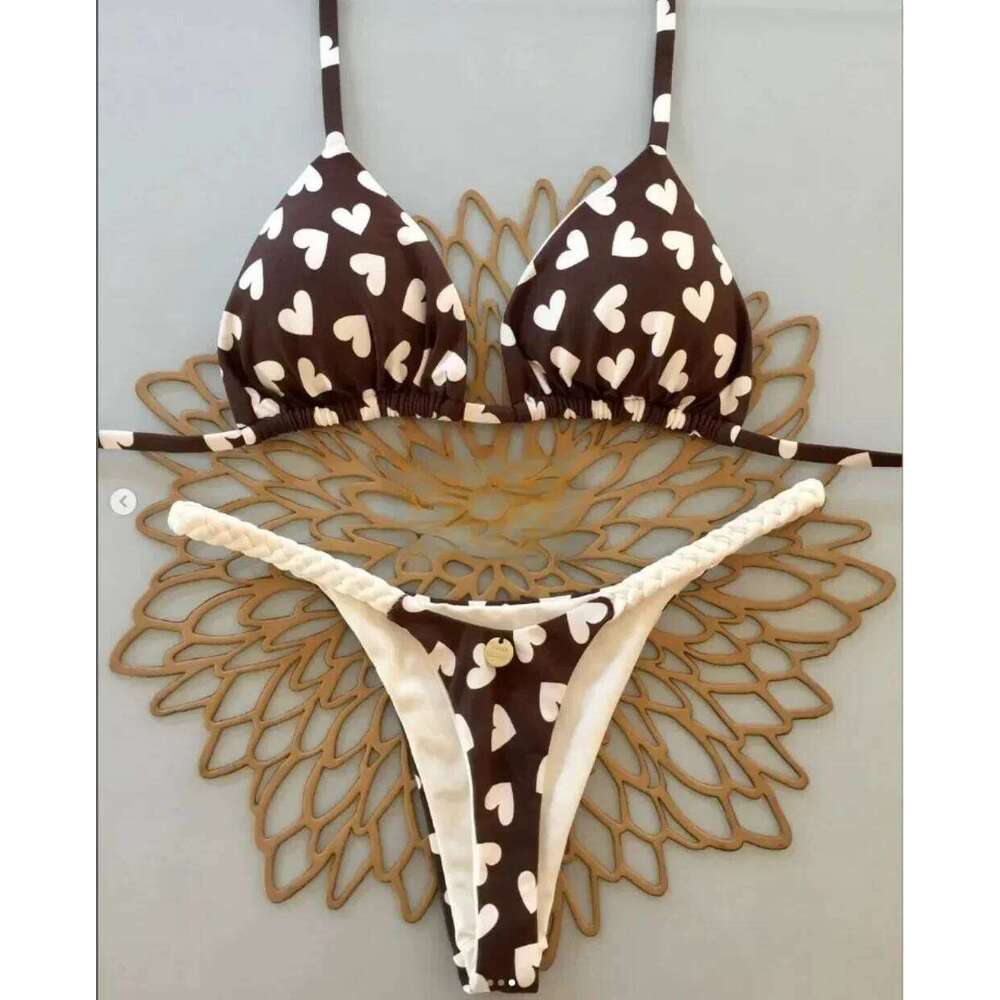 Sexy Brazil Bikini Set - Women's Beach Swimwear for Vacation, Summer Swim Suit Y260303