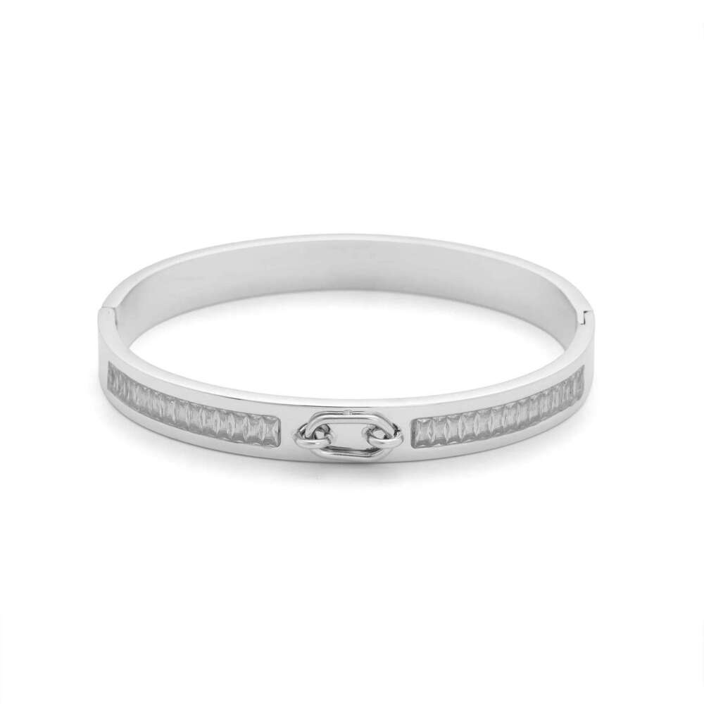 Miranda High-Grade Zirconia Round Bracelet Bangle Arrivals Unique Stainless Steel Chic Charm Jewelry Waterproof Gift XJ260303