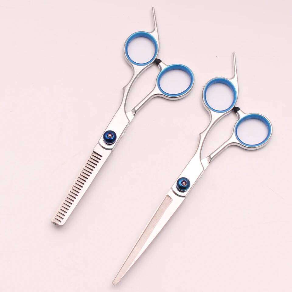 Hairdressing 6" Japan Stainless Thinning Shears Cutting Scissors Styling Hair Shear Haircut Set Dropshipping C1000 H260303