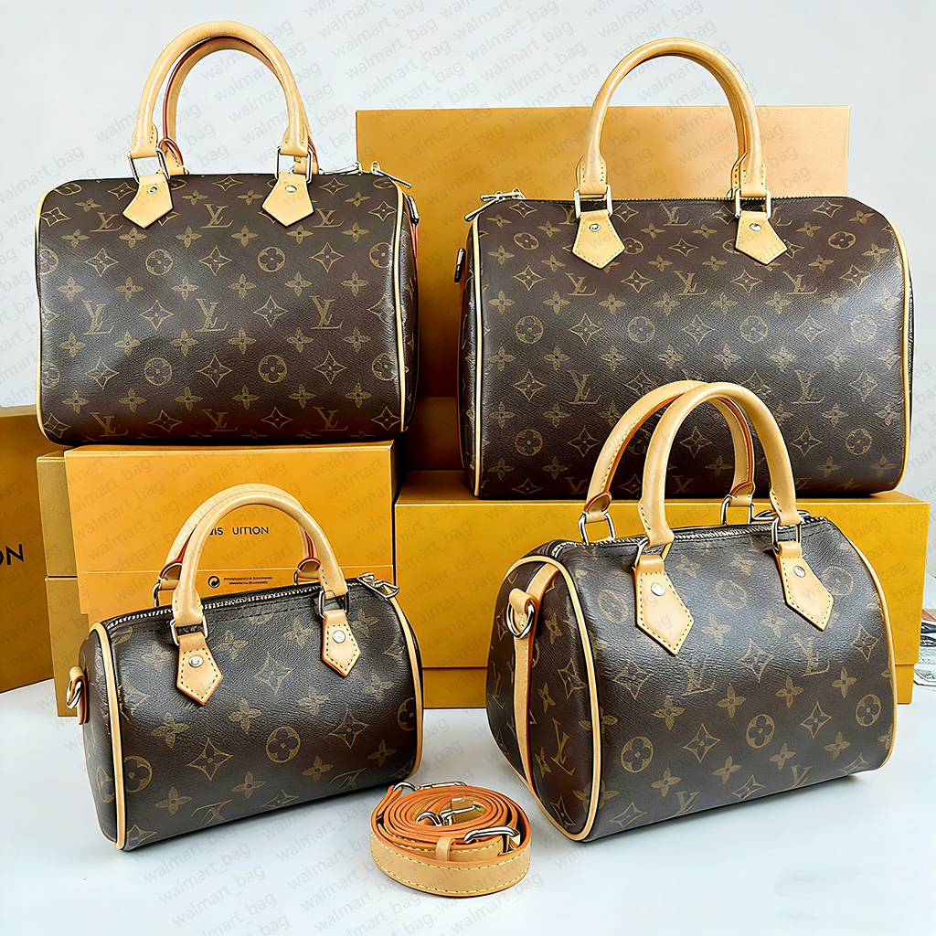 Luxury Nano Speedy Pilow Purses Monogram Top Quality Women's handbag Designer Bag Shoulder Bag Purse Brown Cowhide Leather Crossbody bag Classic Vintage Coated