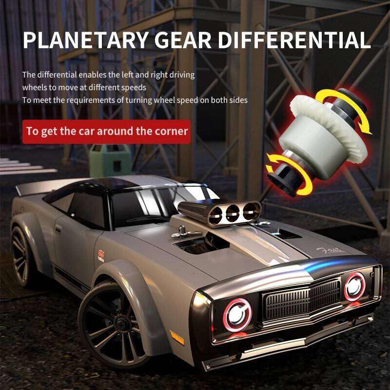 SCY 16303 1:16 High Speed RC Drift 4WD 35km/h 2.4G Remote Control American Muscle Toy Car Kids Gifts Z260303