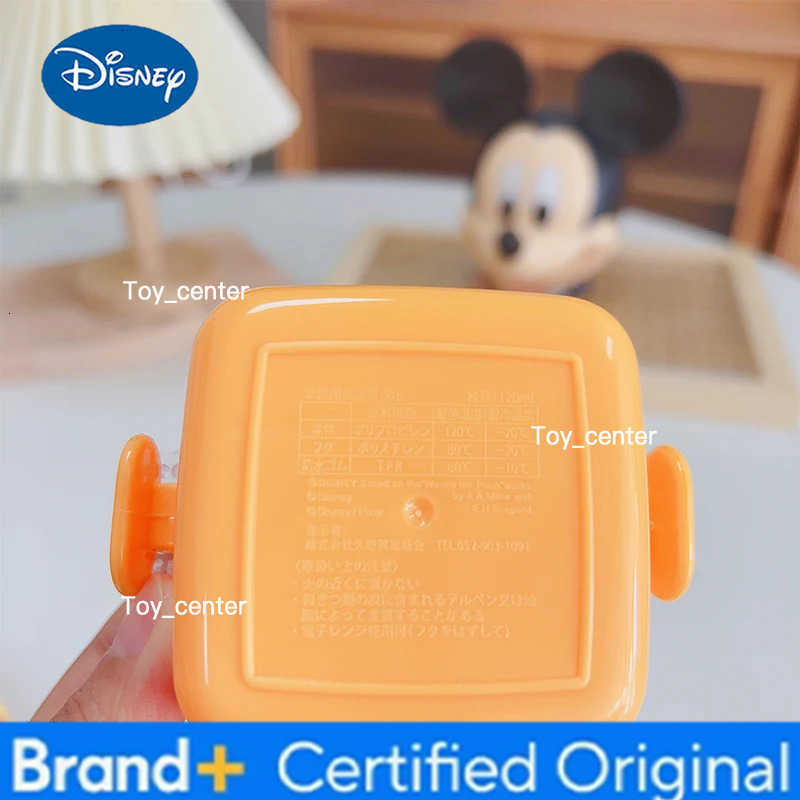 Disney Mickey Mouse Mini Bento Box Cartoon Toy Story Outdoor Picnic Fruit Snack Box Single Layer Portable Storage Student Baby H260304