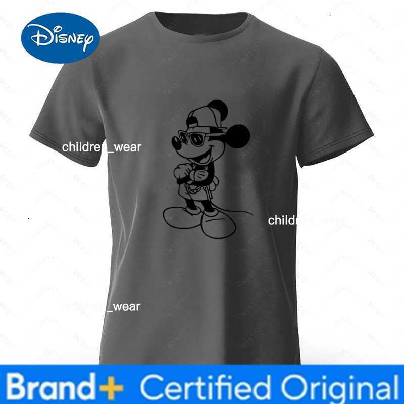 Disney Hi My Friend Mickey T-Shirt Mickey Avatar Comfortable Color Family Travel Parent-Child T-Shirt Mickey Vacation T-Shirt H260304