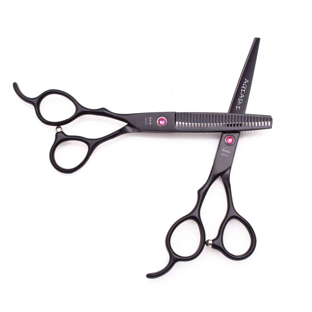 6.0'' Left Hand Professional Hairdressing Hair Scissors Cutting Shears Thinning Salon Barber Home Japan Steel Dropshipping A8001 H260303