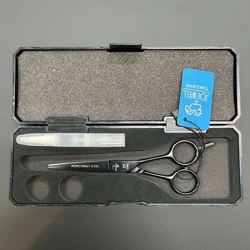 Japan JQEWELL Chicken Brand High-end Professional NC-50 NC-55 Small Black Structural Scissors 5.5 Inches H260303